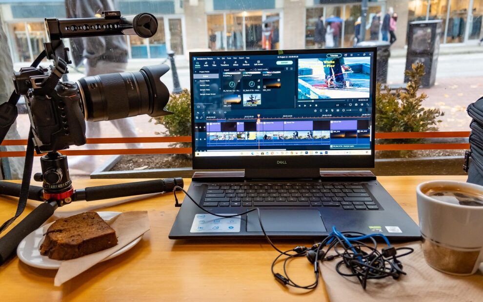 Edición de video Equipo para postproducción